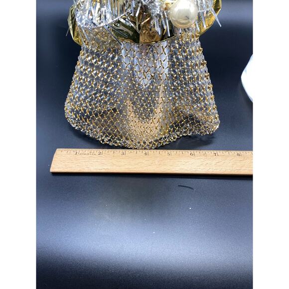 Vintage Holt Howard? 9” Porcelain Head Angel‎ Christmas Tree Topper Table Decor - Picture 5 of 6